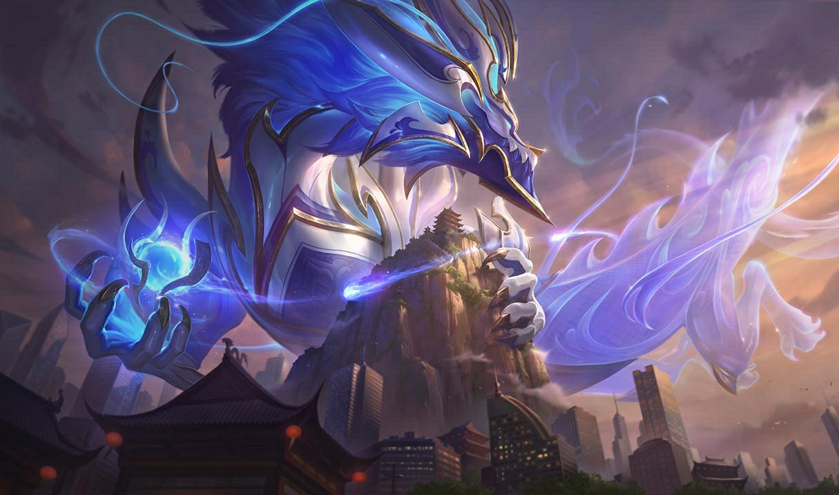 Porcelain Protector Aurelion Sol splash art