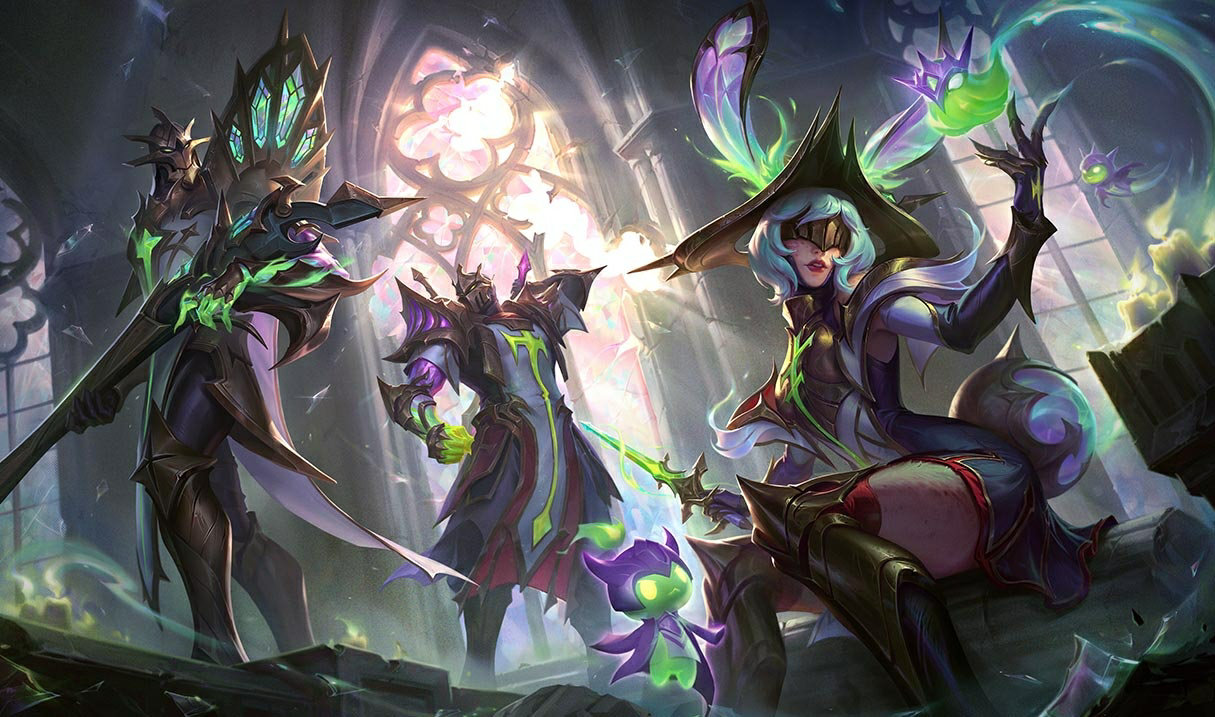 Broken Covenant Aurora splash art