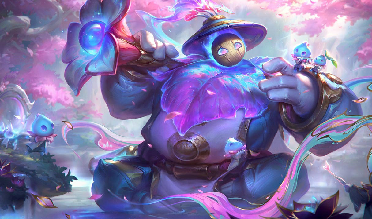 Изображение персонажа Spirit Blossom Bard (сплэш-арт)