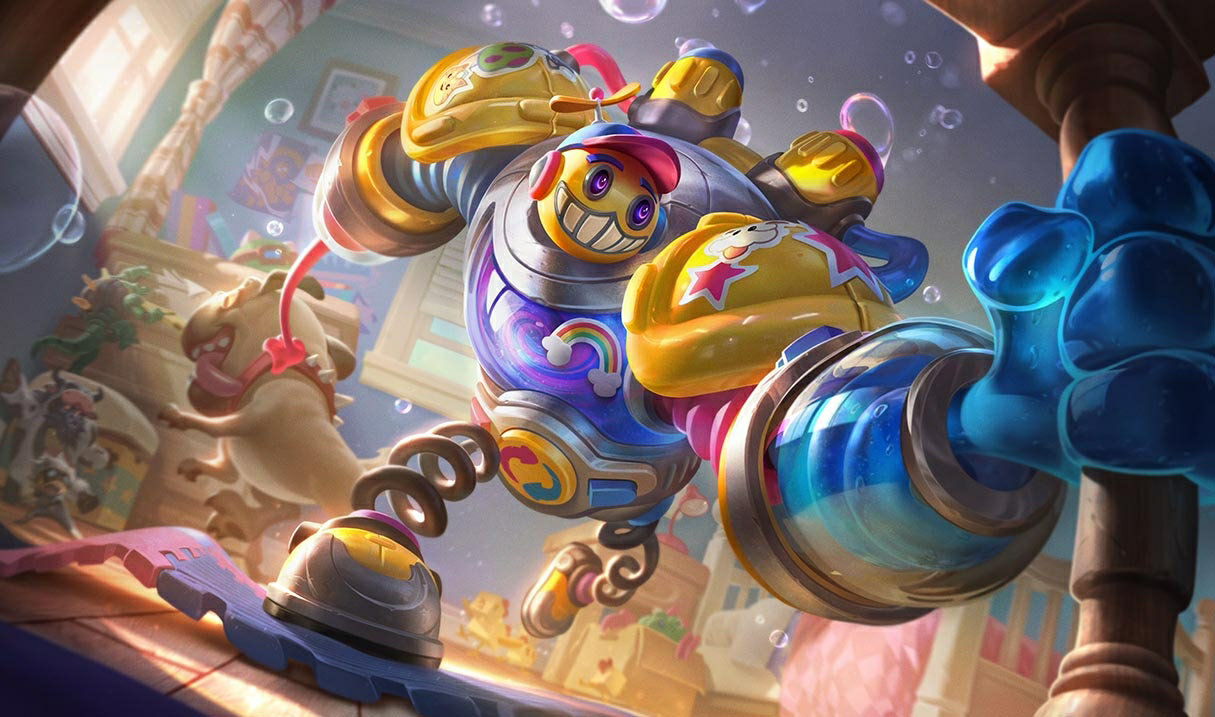Заставка Bubble Bash Blitzcrank