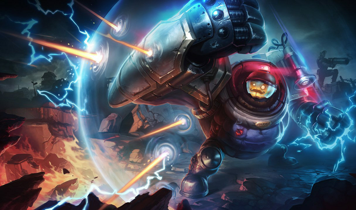 арт Riot Blitzcrank