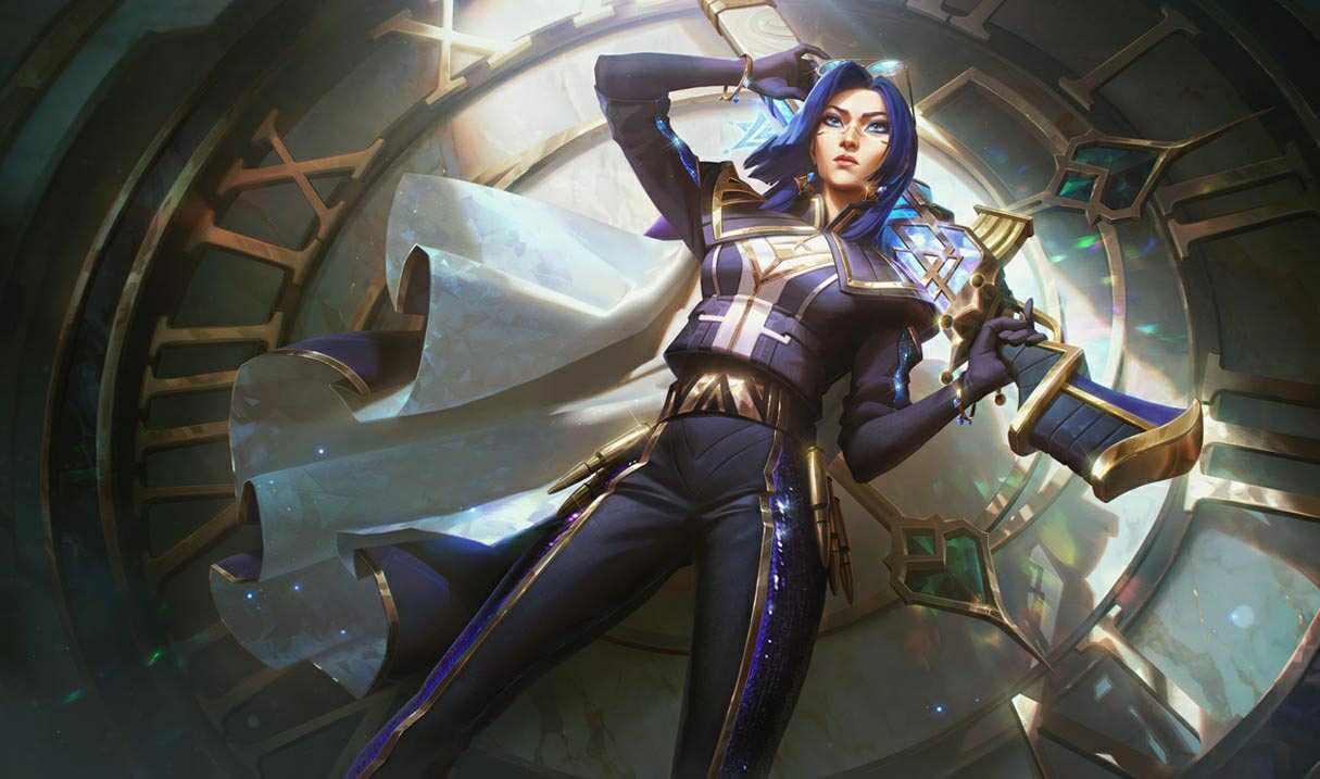 Изображение Кейтлин, командира класса «Престиж» из серии Arcane Commander.