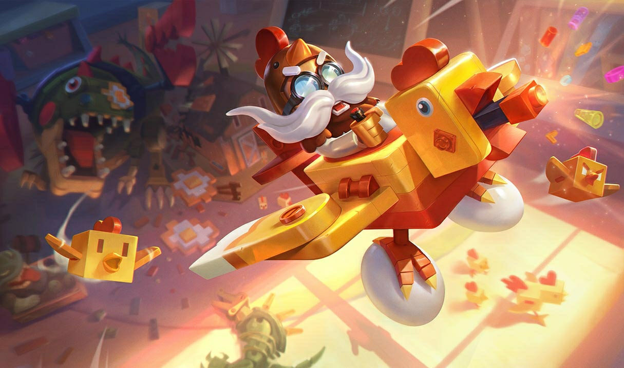 Brick Toy Corki splash art