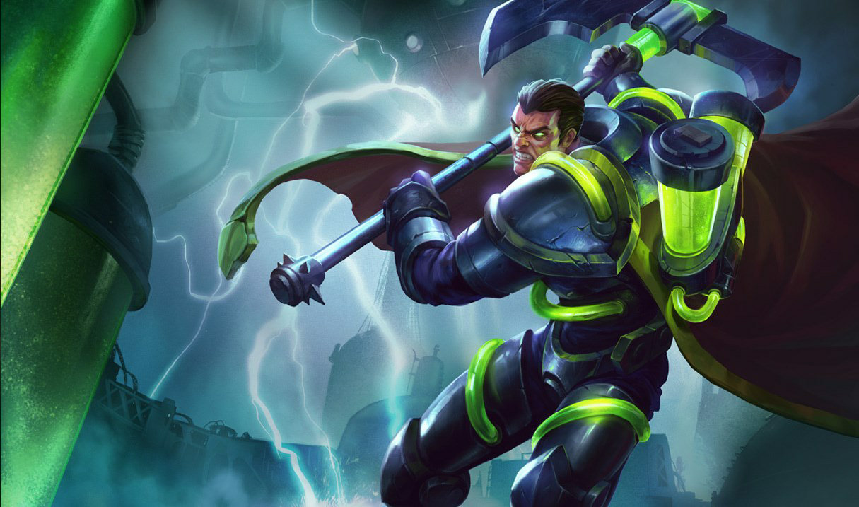 Bioforge Darius splash art