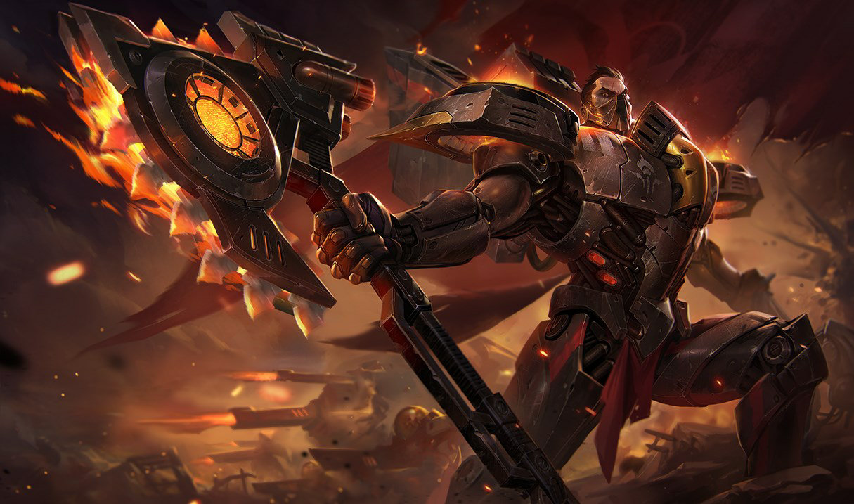 Dreadnova Darius splash art