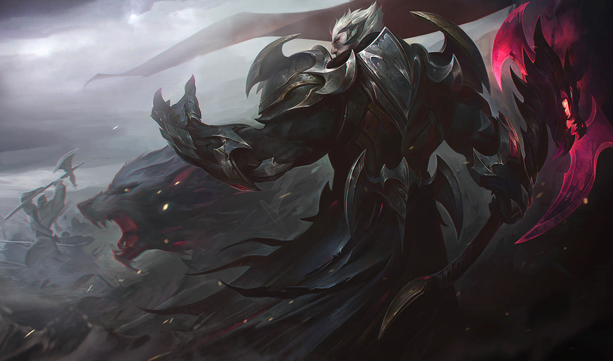 God-King Darius splash art