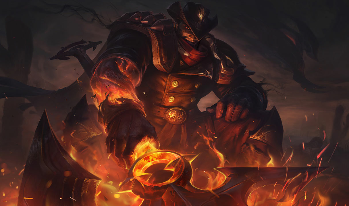 High Noon Darius splash art