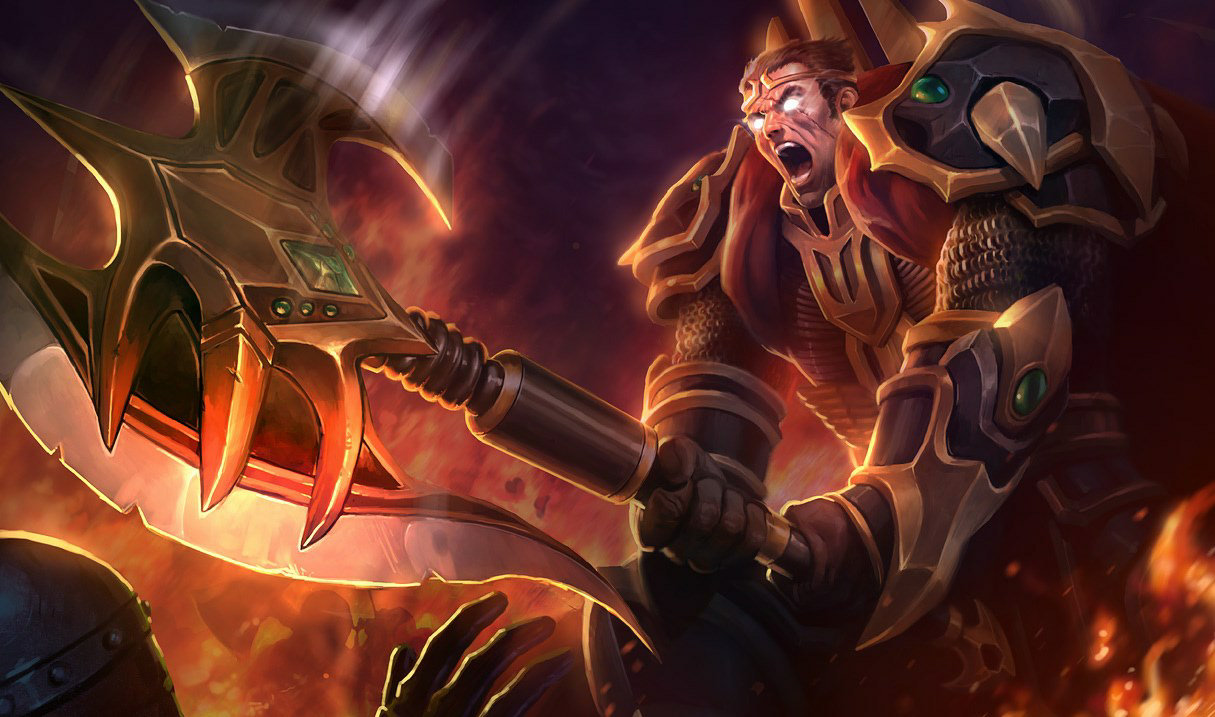 Lord Darius splash art