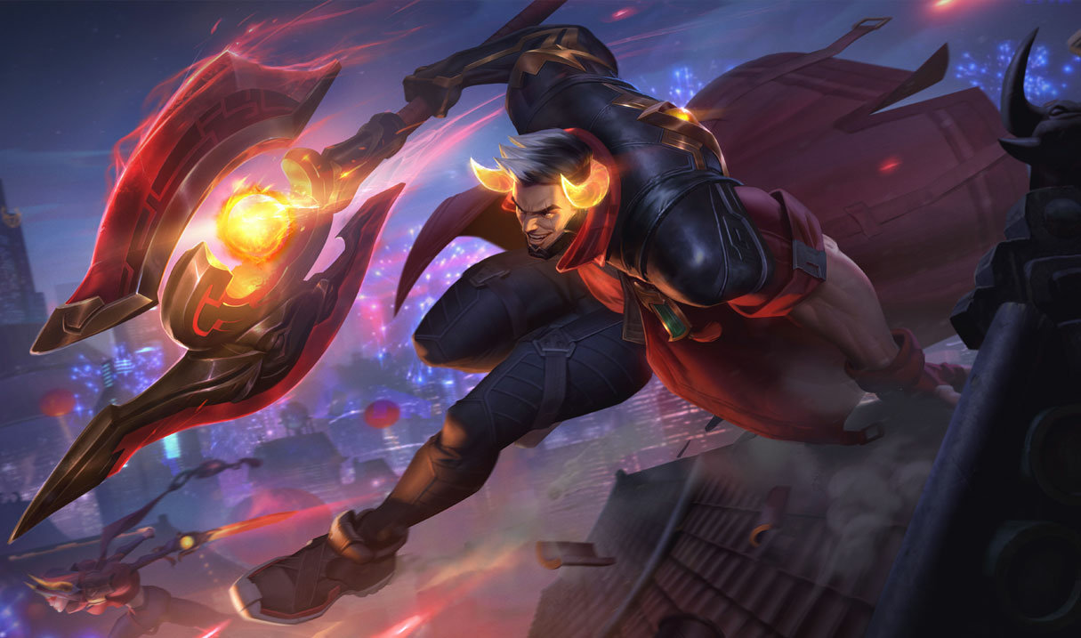 Lunar Beast Darius splash art