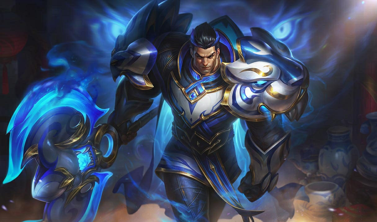 Porcelain Darius splash art
