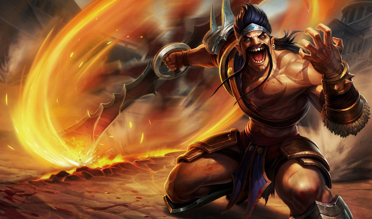 Gladiator Draven splash art