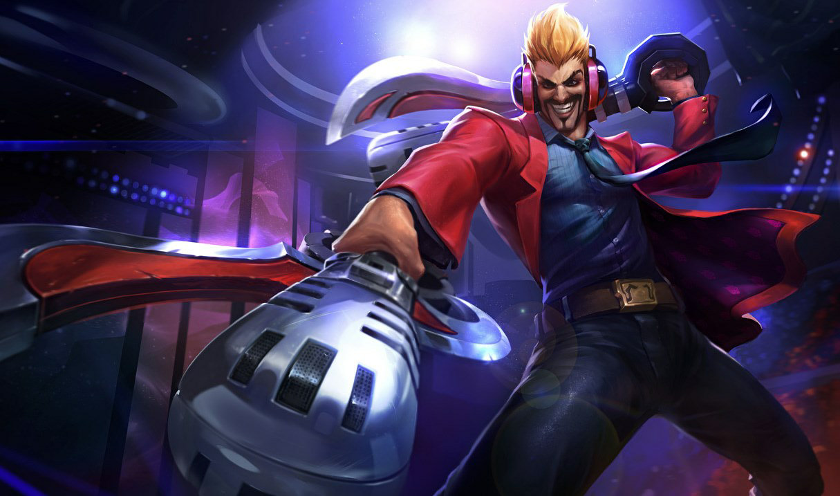 Primetime Draven splash art