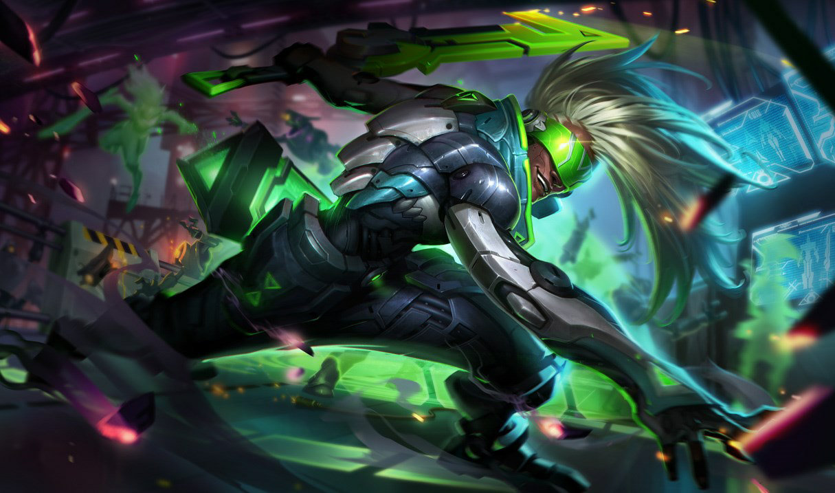 PROJECT: Ekko splash art