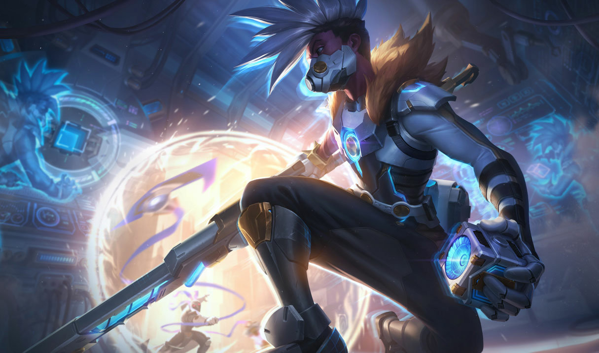 Pulsefire Ekko splash art