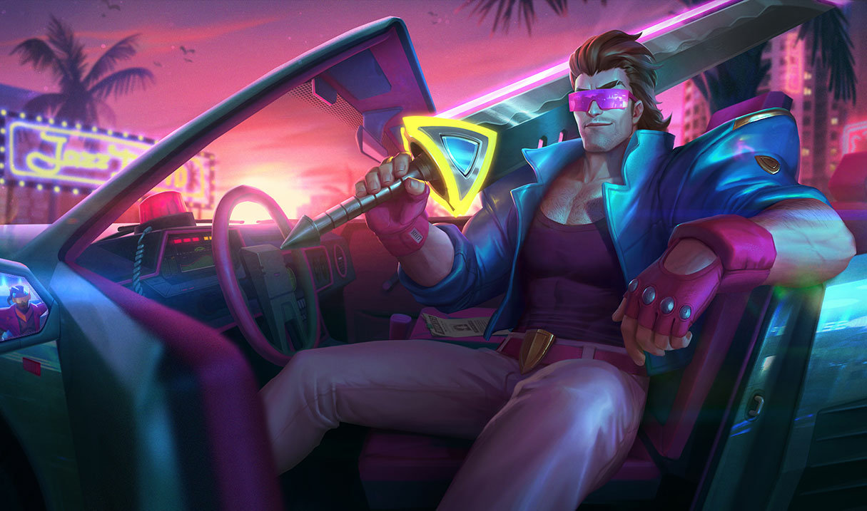 Demacia Vice Garen — сплэш-арт