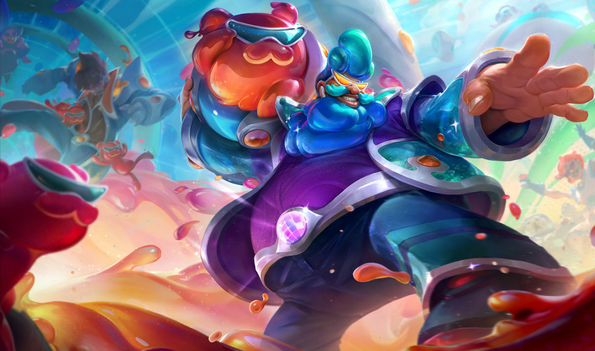Заставка Space Groove Gragas
