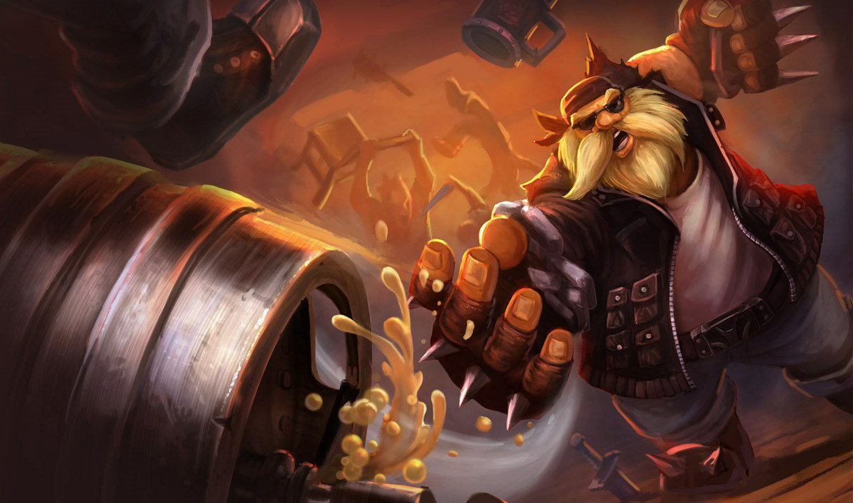 Всплеск арта Vandal Gragas