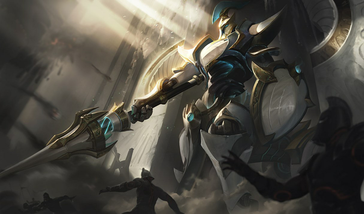 Lancer Zero Hecarim splash art
