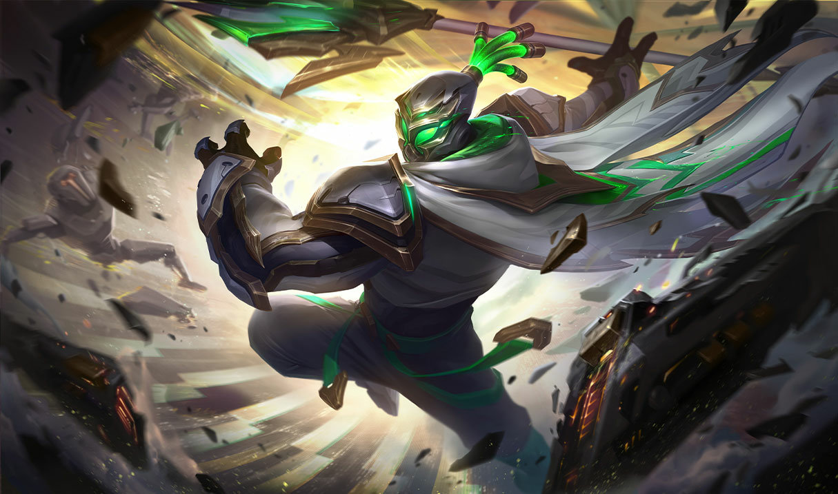 Prestige Conqueror Jax splash art