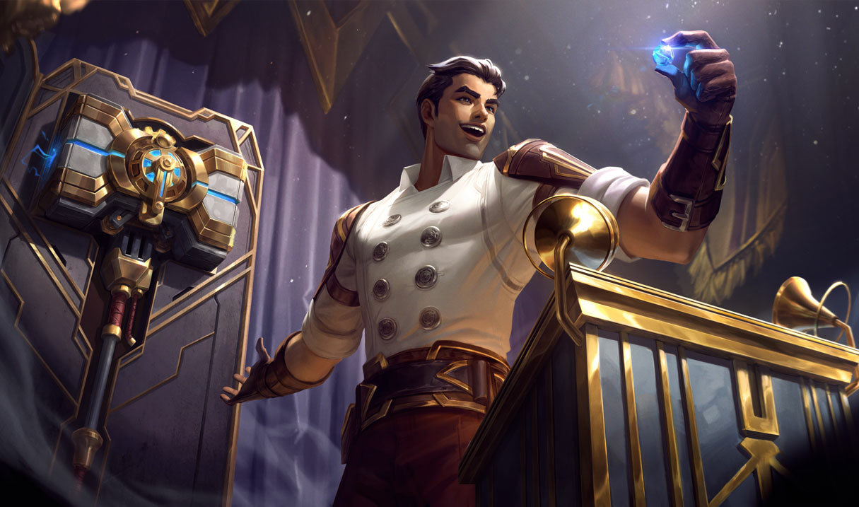 Arcane Inventor Jayce splash art