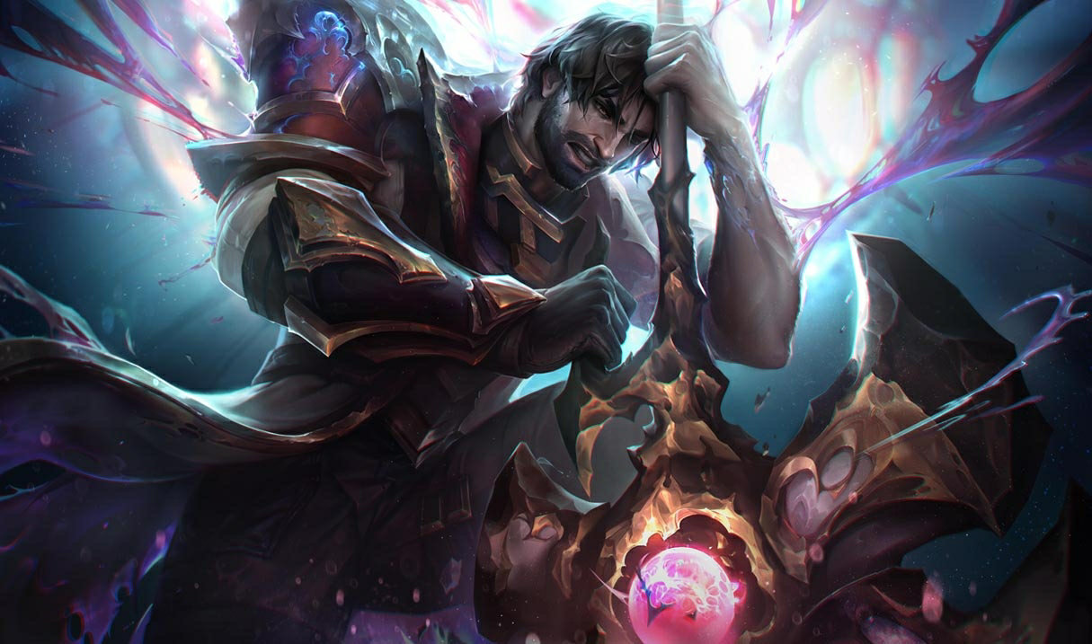 Заставка с Джейсом из Arcane Survivor