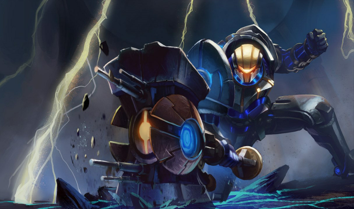 Full Metal Jayce splash art