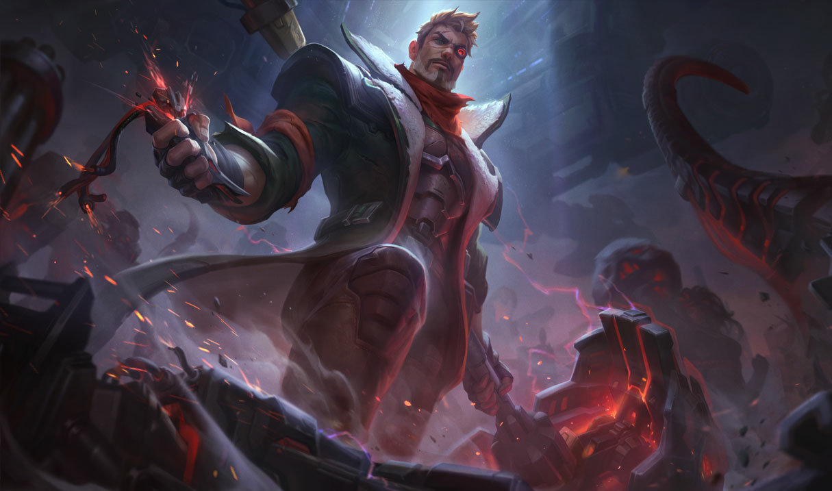 Resistance Jayce splash art
