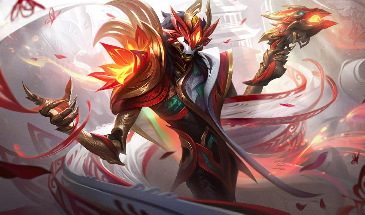 Mythmaker Jhin splash art