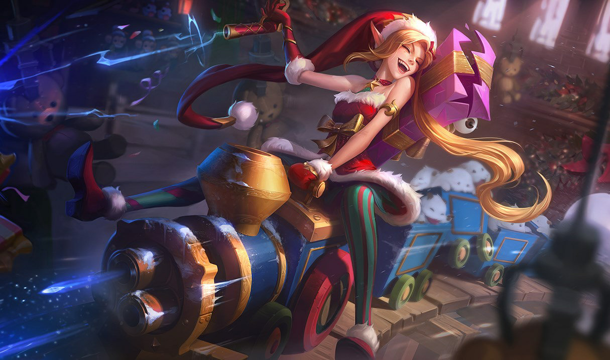 Ambitious Elf Jinx splash art