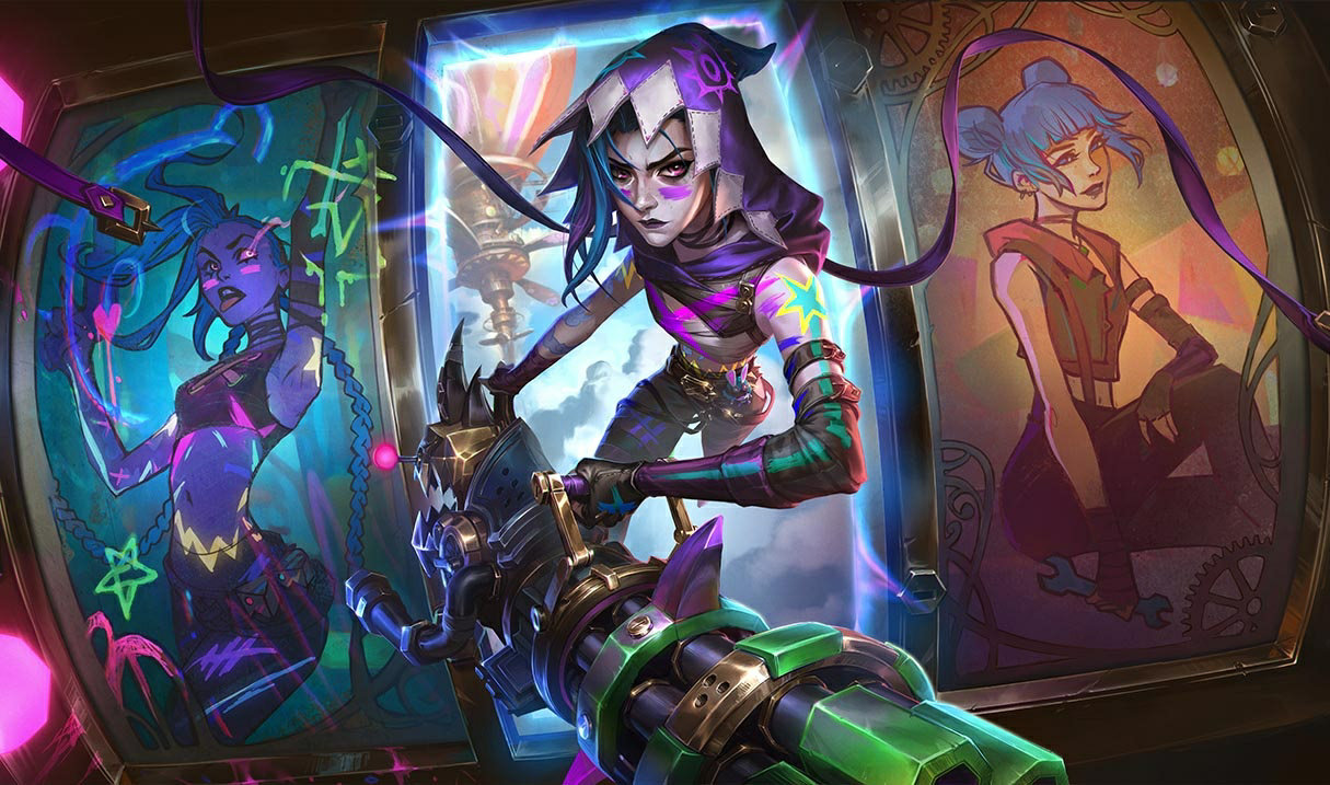 Изображение для иллюстрации игры Arcane Fractured Jinx