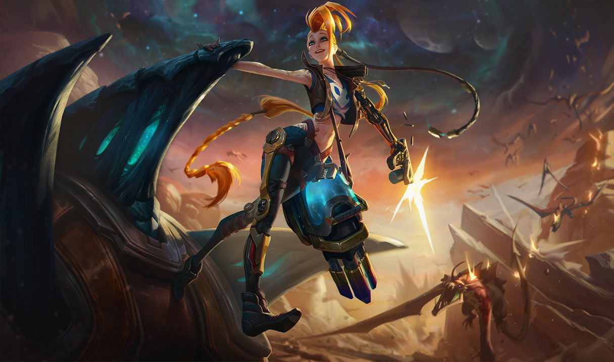Odyssey Jinx splash art