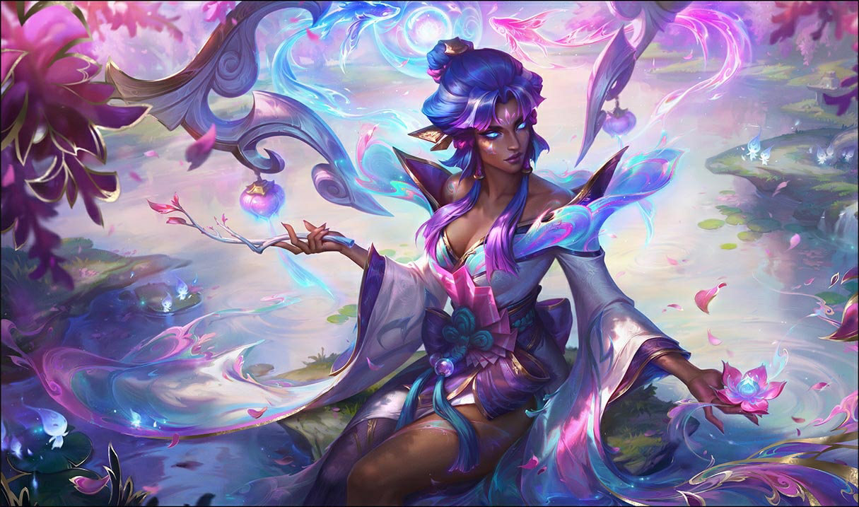 Арт-заставка Spirit Blossom Karma