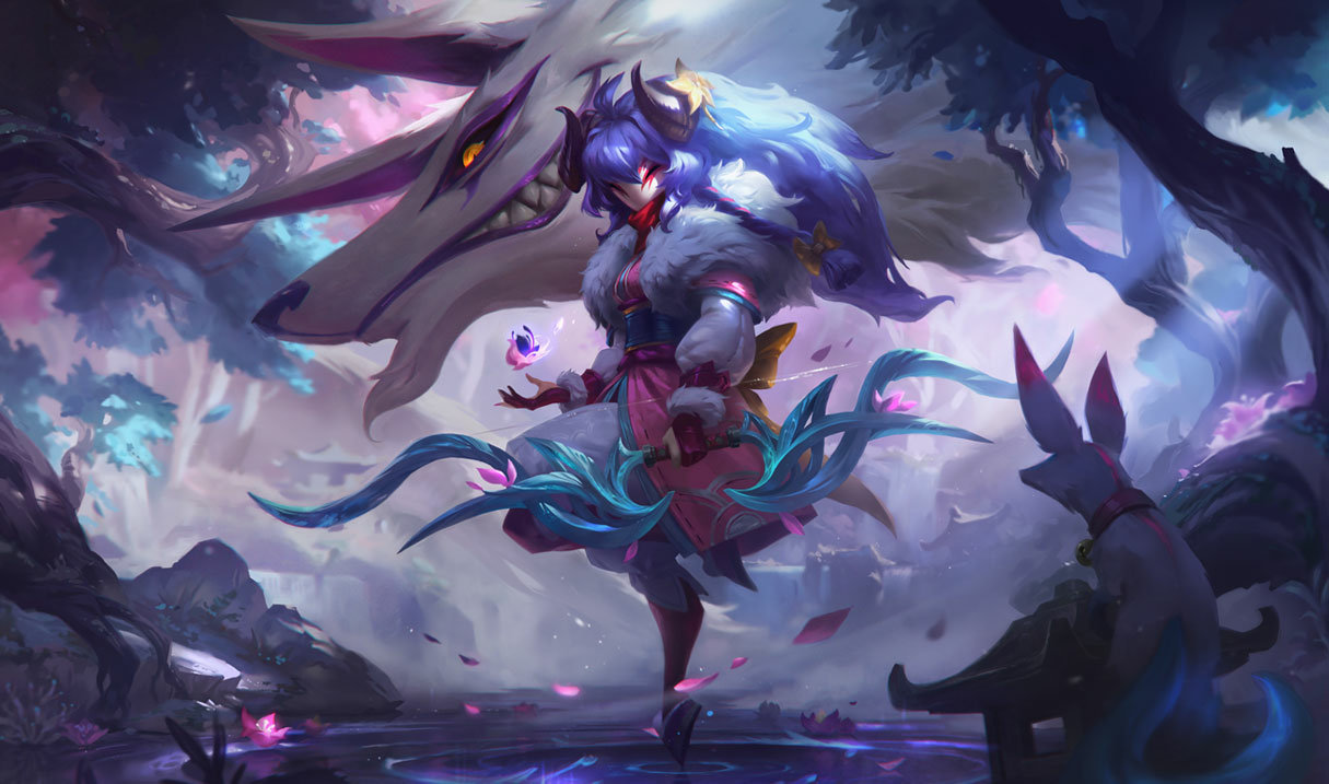 Арт для игры Spirit Blossom Kindred