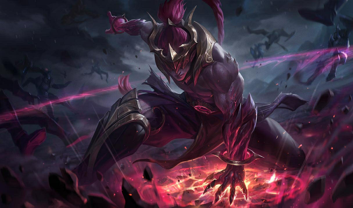 Nightbringer Lee Sin splash art