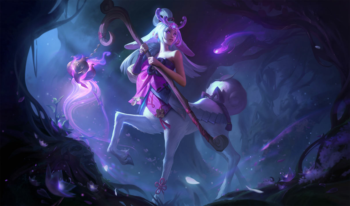 Spirit Blossom Lillia splash art