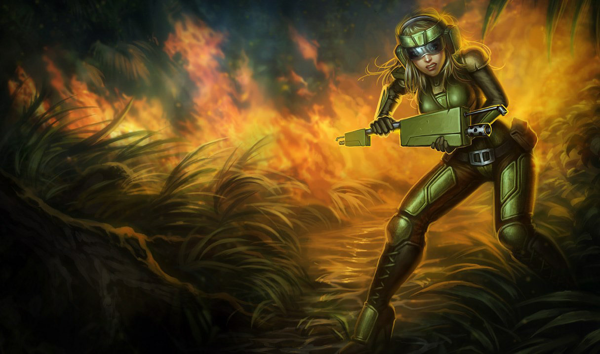 Commando Lux splash art