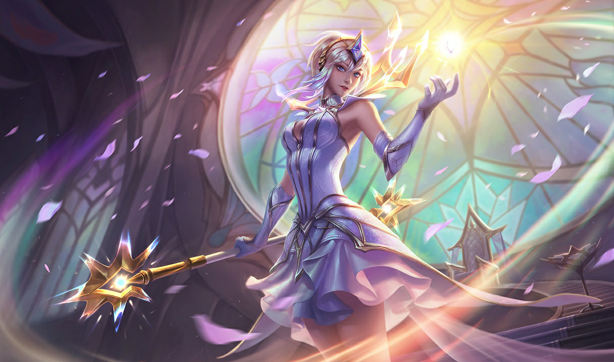 Сплэш-арт Elementalist Lux
