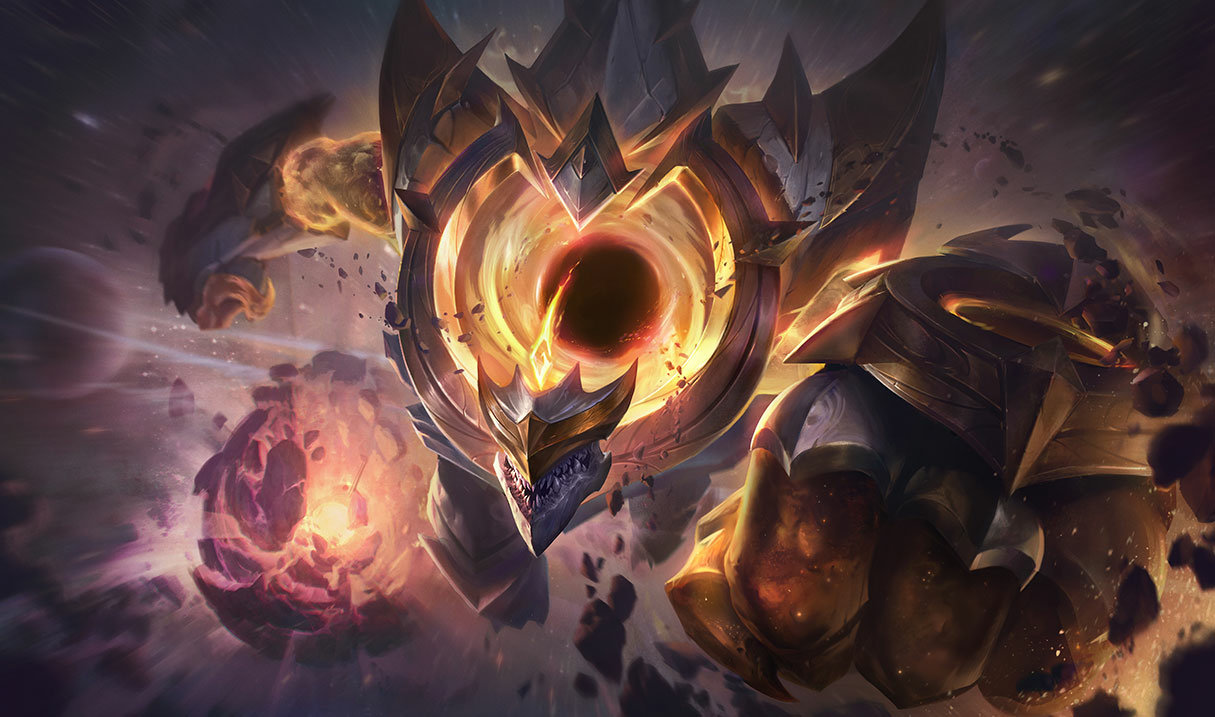 Изображение престижного персонажа «Темная звезда Мальфит» (Perstige Dark Star Splash Art)