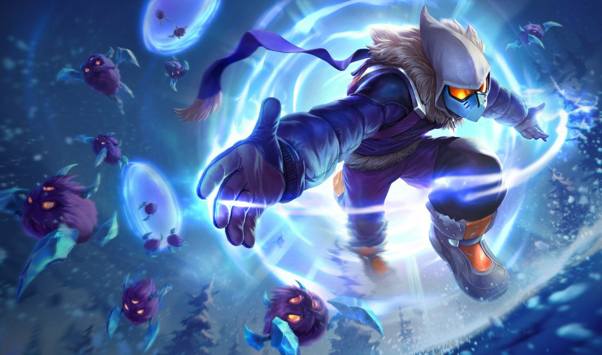 Snow Day Malzahar splash art