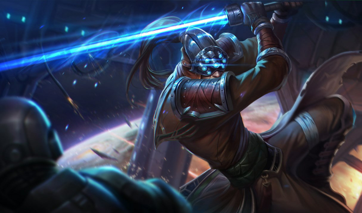 Chosen Master Yi splash art