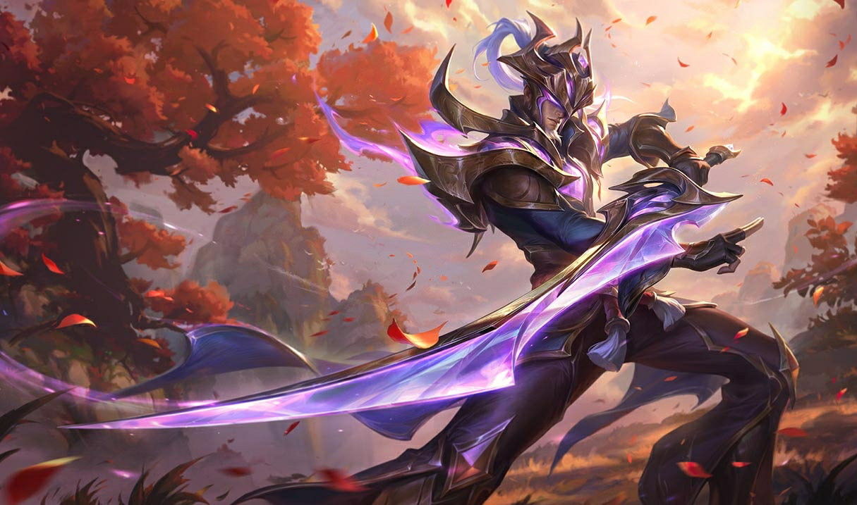 Victorious Master Yi splash art
