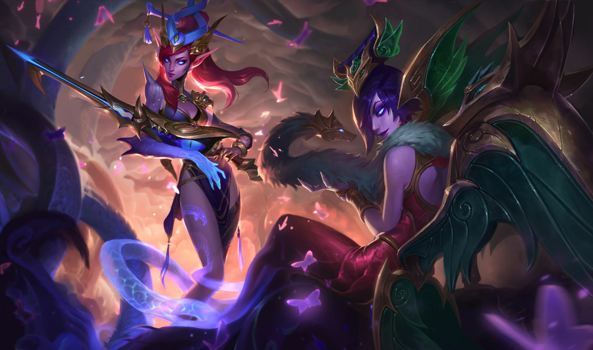 Lunar Wraith Morgana splash art