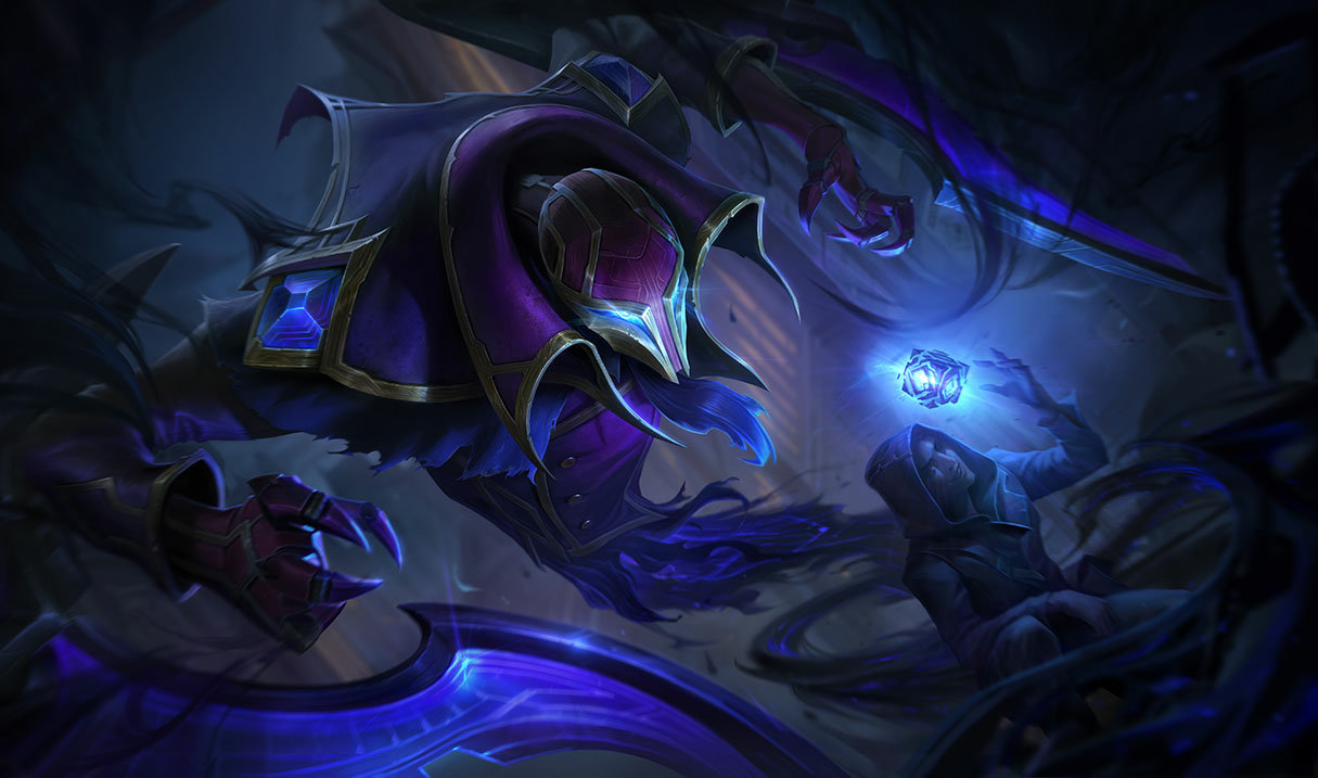 Сплэш-арт Hextech Nocturne
