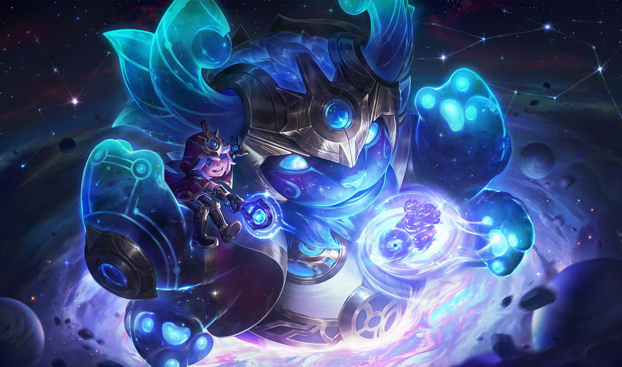 Иллюстрация Нуну и Виллумпа из Cosmic Paladins.