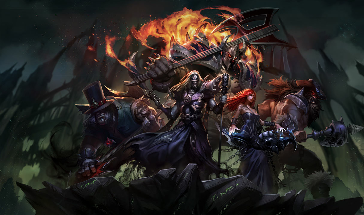 Pentakill Olaf splash art