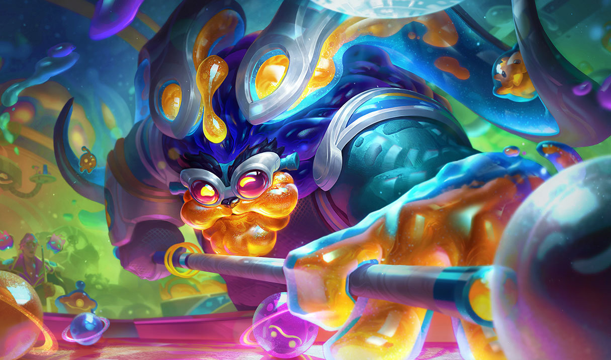 Заставка Space Groove Ornn