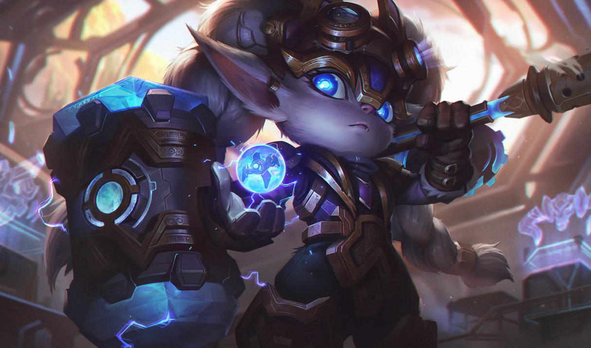 Hextech Poppy splash art