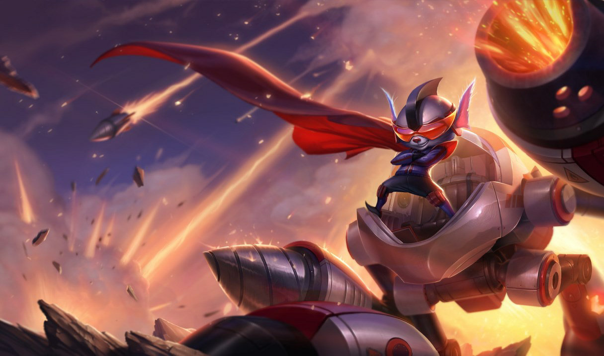 Super Galaxy Rumble splash art