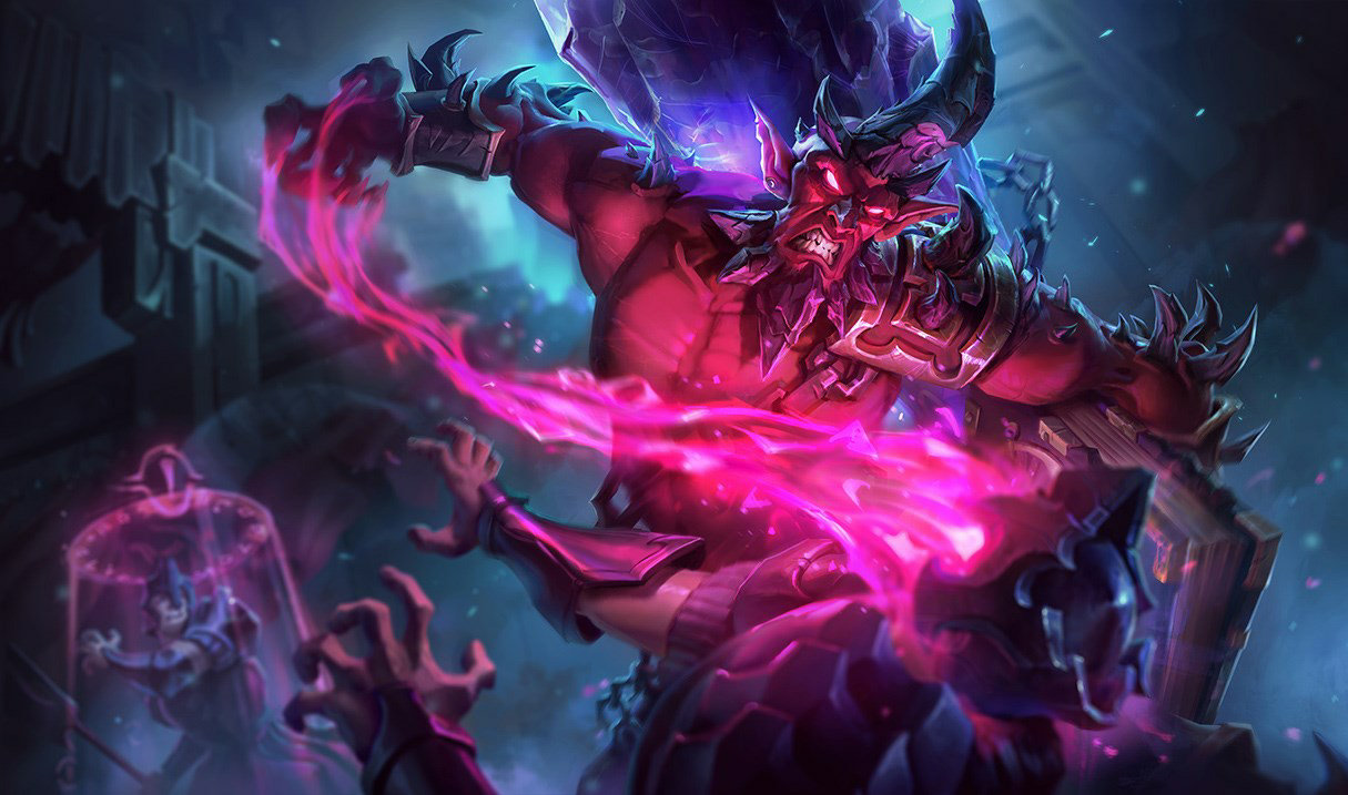 Dark Crystal Ryze splash art