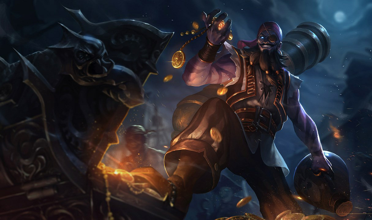 Pirate Ryze splash art